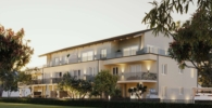 Hausansicht Süd (2) - “ Schon 90 % abverkauft “ KFW 40 Neubau Penthouse Wohnung in Schwabmünchen