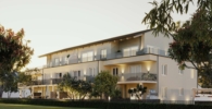 Hausansicht Süd (2) - “ Schon 80 % abverkauft “ KFW 40 Neubau 2ZKB Wohnung in Schwabmünchen